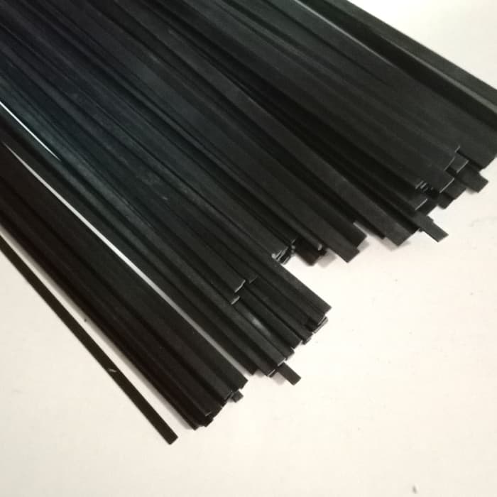 Carbon Fiber Flat 1.0mm x 5mm x 1000mm (2pc)